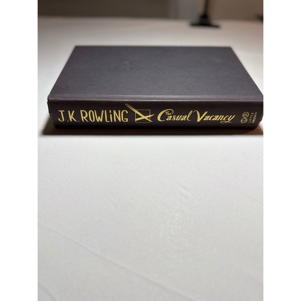 The Casual Vacancy J.K. Rowling First Edition Hardcover 2012 Little Brown Book